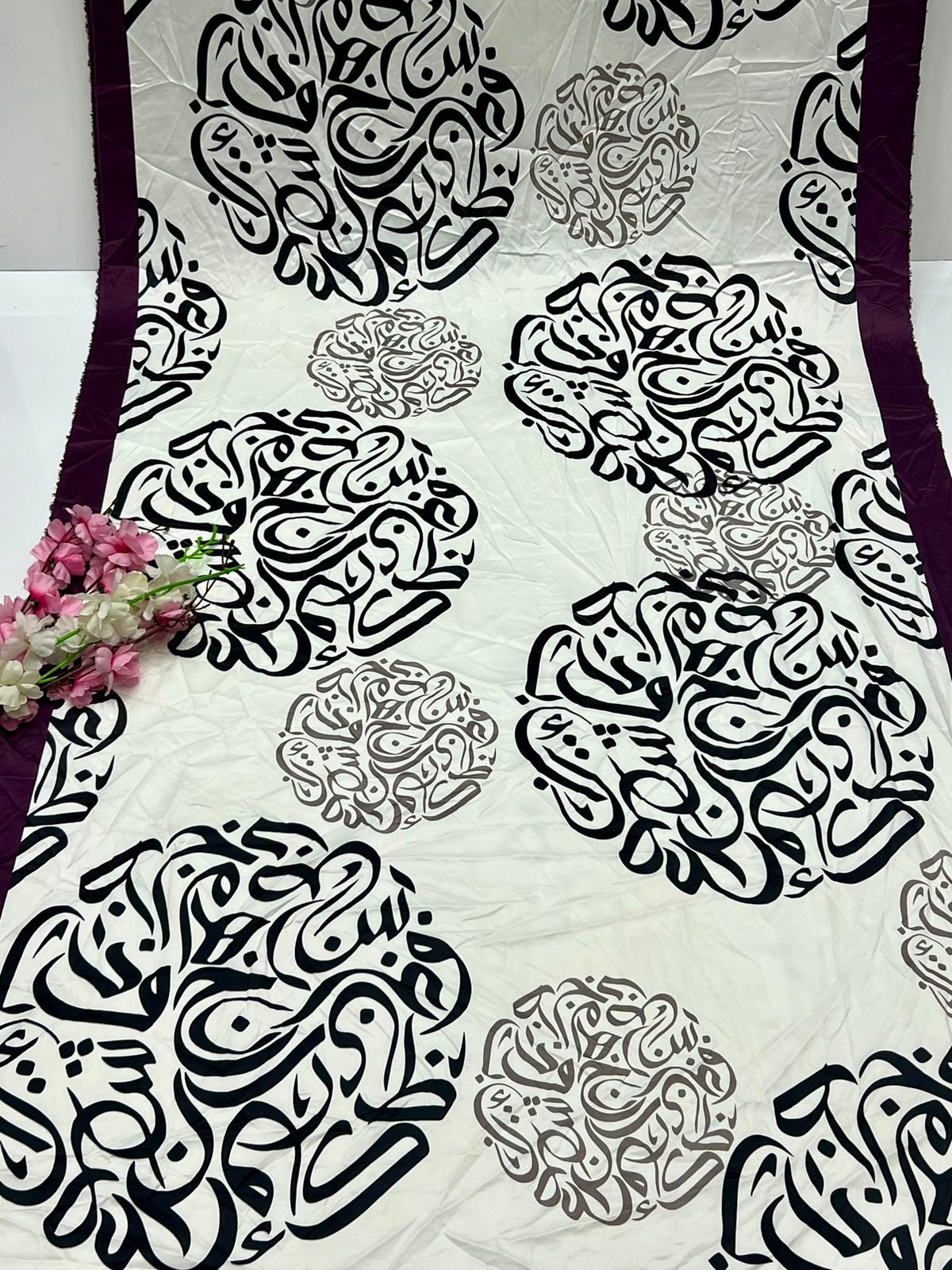 Calligraphy dupatta